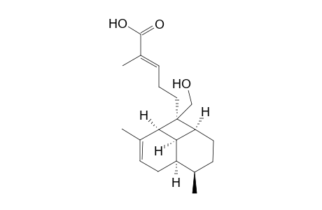 2-Pentenoic acid, 2-methyl-5-[1a,2,3,4,4a,5,7a,7b-octahydro-1-(hydroxymethyl)-4,7-dimethyl-1H-cyclobuta[de]naphthalen-1-yl]-, [1R-[1.alpha.,1(E),1a.alpha.,4.beta.,4a.alpha.,7a.alpha.,7b.alpha.]]-