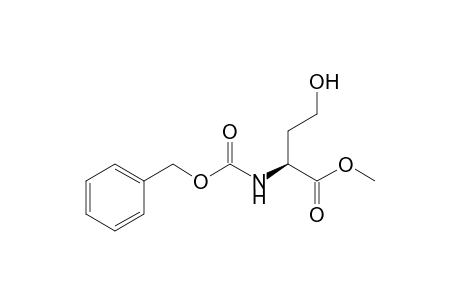 Methyl (2S)-2-[N-(benzyloxycarbonyl)amino]-4-hydroxybutyrate