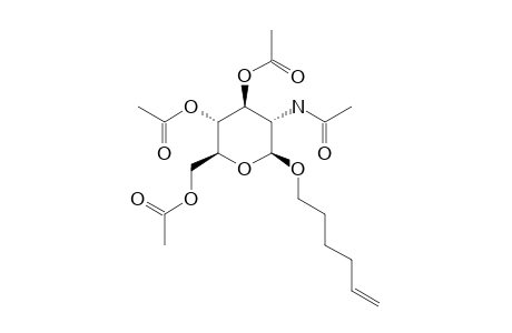 HEX-5'-ENYL-3,4,6-TRI-O-ACETYL-2-ACETYLAMINO-2-DEOXY-BETA-D-GLUCOSIDE