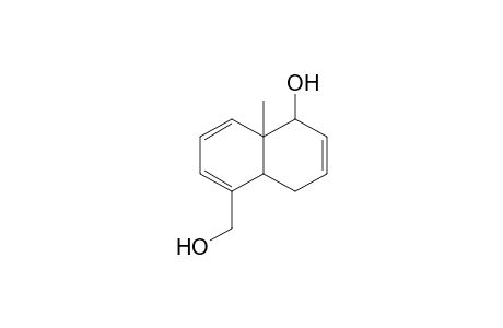 1,4,4a,8a-Tetrahydro-5-(hydroxymethyl)-8a-methylnaphthalen-1-ol