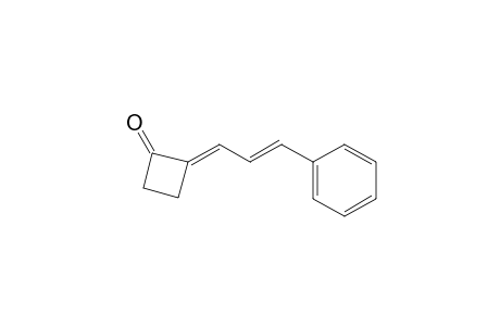 (E,E)2-(3-Phenyl-allylidene)-cyclobutanone