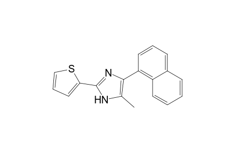 5-methyl-4-(1-naphthyl)-2-(2-thienyl)imidazole