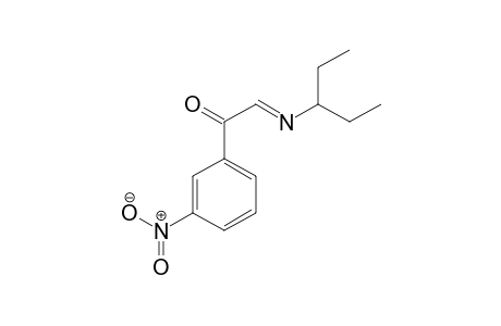 2-(3-Nitrophenyl)-N-pent-2-yl-2-oxo-ethanimine