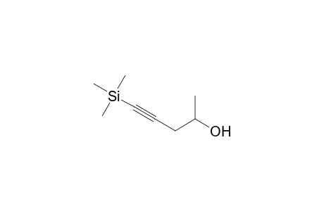 5-(trimethylsilyl)-4-pentyn-2-ol