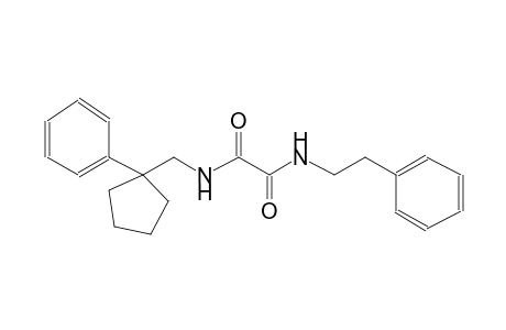 N~1~-[(1-phenylcyclopentyl)methyl]-N~2~-(2-phenylethyl)ethanediamide