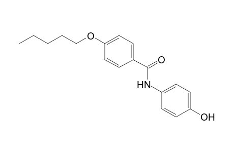 N-(4-hydroxyphenyl)-4-(pentyloxy)benzamide