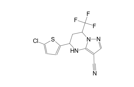 5-(5-chloro-2-thienyl)-7-(trifluoromethyl)-4,5,6,7-tetrahydropyrazolo[1,5-a]pyrimidine-3-carbonitrile