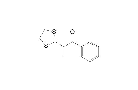 2-(1,3-dithiolan-2-yl)-1-phenyl-1-propanone