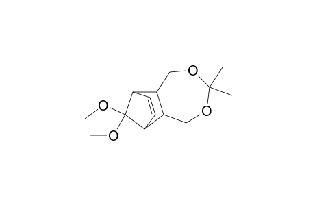 6,9-Methano-2,4-benzodioxepin, 1,5,5a,6,9,9a-hexahydro-10,10-dimethoxy-3,3-dimethyl-, (5a.alpha.,6.alpha.,9.alpha.,9a.alpha.)-