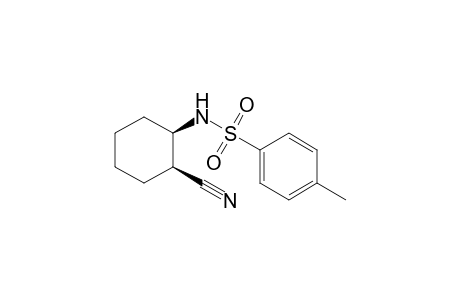 (+-)-cis-N-(2-Cyanocyclohexyl)-4-methyl benzene sulfonamide