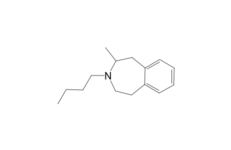 3-BUTYL-2-METHYL-2,3,4,5-TETRAHYDRO-1H-3-BENZAZEPINE