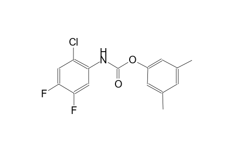 3,5-Dimethylphenyl 2-chloro-4,5-difluorophenylcarbamate