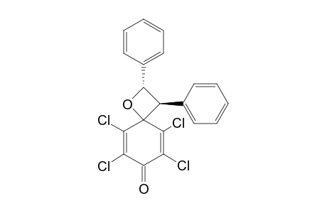 5,6,8,9-Tetrachloro-2,3-diphenyl-1-oxaspiro[3.5]nona-5,8-dien-7-one