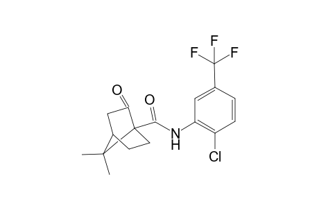 Bicyclo[2.2.1]heptane-1-carboxamide, N-[2-chloro-5-(trifluoromethyl)phenyl]-7,7-dimethyl-2-oxo-