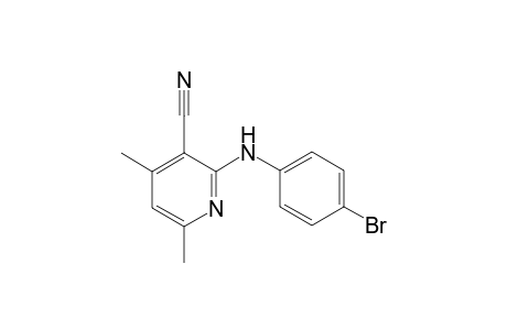 2-(4-Bromo-phenylamino)-4,6-dimethyl-nicotinonitrile