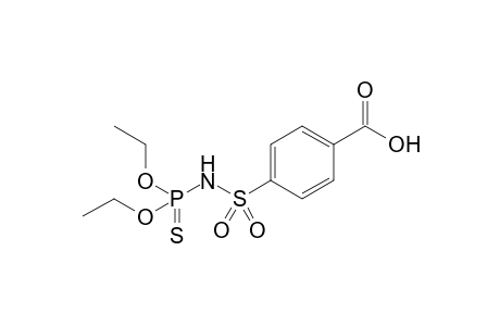 4-(diethoxyphosphinothioylsulfamoyl)benzoic acid