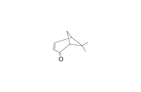 6,6-DIMETHYL-4-OXO-BICYCLO-[3.1.1]-2-HEPTEN,APOVERBANON