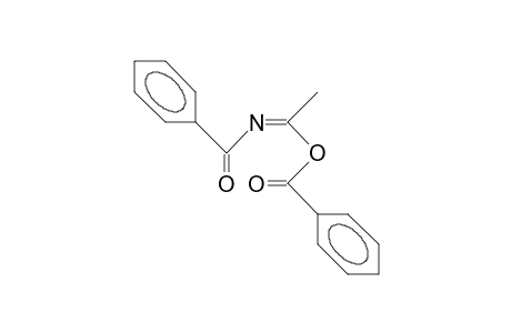 Benzoic acid, 1-benzoylimino-ethyl ester