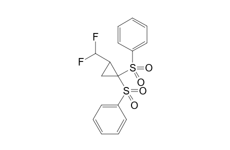 1,1-Bis (phenylsulfonyl)-2-(difluoromethyl)cyclopropane