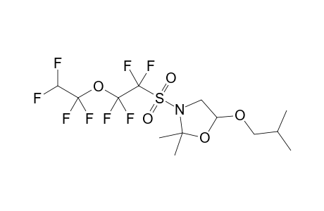5-Isobutoxy-3-[1,1,2,2-tetrafluoro-2-(1,1,2,2-tetrafluoroethoxy)ethanesulfonyl]-2,2-dimethyloxazolidine