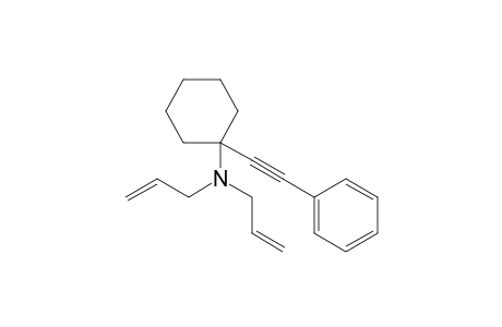 N,N-Diallyl-1-(phenylethynyl)cyclohexanamine
