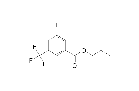 5-Fluoro-3-trifluoromethylbenzoic acid, propyl ester