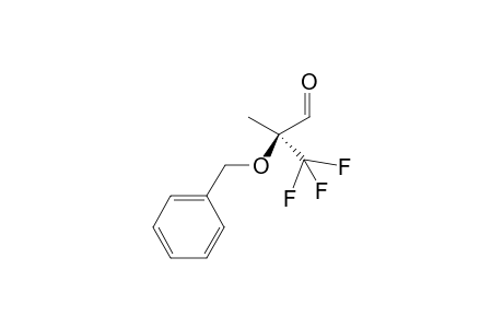 (2S)-2-Benzyloxy-3,3,3-trifluoro-2-methylproanal