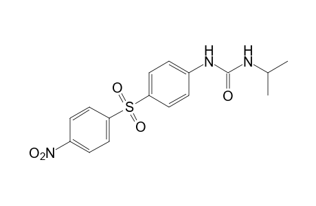 1-isopropyl-3-{p-[(p-nitrophenyl)sulfonyl]phenyl}urea