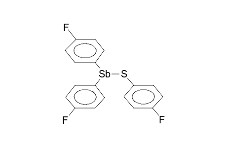 BIS(4-FLUOROPHENYL)ANTIMONY 4-FLUOROPHENYLTHIOPHENOLATE