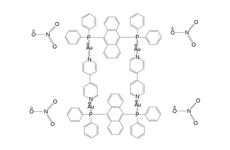 [AU4-[(MIU-PANP)-(2)]-[(MIU-BIPY)-(2)]]-[(NO3)-(4)]