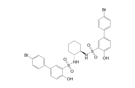 (1R,2R)-(+)-1,2-[5,5'-Di-(4-bromophenyl)-2,2'-dihydroxydibenzenesulfonamido]cyclohexane