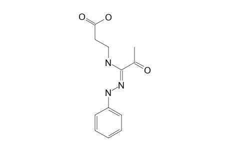 3-[2-OXO-1-(PHENYLHYDRAZONO-PROPYLAMINO]-PROPIONIC_ACID