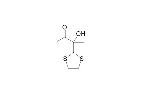 3-(1,3-dithiolan-2-yl)-3-hydroxybutan-2-one