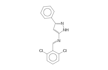 3-Phenyl-5-(2,6-dichlorobenzylideneamino)pyrazole