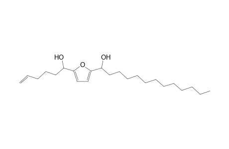 1-[5-(1-hydroxyhex-5-enyl)-2-furanyl]-1-tridecanol