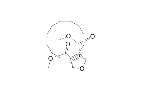 1,4-Epoxybenzocyclododecene-2,3-dicarboxylic acid, 1,4,5,6,7,8,9,10,11,12,13,14-dodecahydro-, dimethyl ester