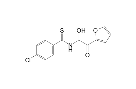 p-chloro-N-[2-(2-furyl)-1-hydroxy-2-oxoethyl]thiobenzamide