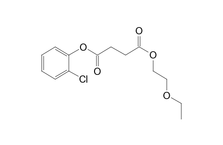 Succinic acid, 2-chlorophenyl 2-ethoxyethyl ester