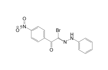 Benzeneethanehydrazonoyl bromide, 4-nitro-alpha-oxo-N-phenyl-