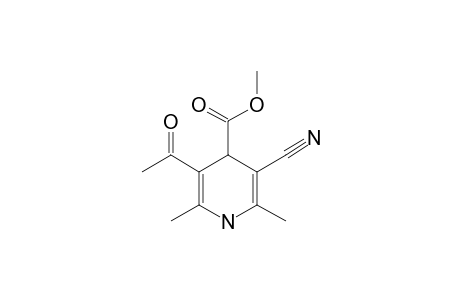 METHYL-3-ACETYL-5-CYANO-1,4-DIHYDRO-2,6-DIMETHYL-PYRIDINE-4-CARBOXYLATE