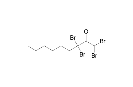 1,1,3,3-Tetrabromo-2-nonanol