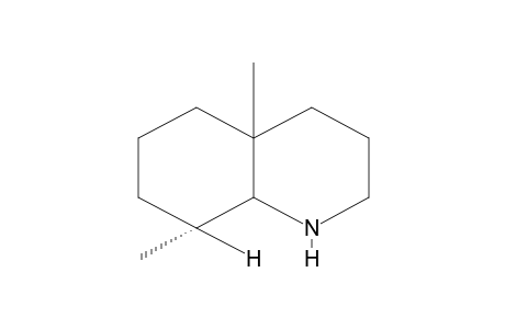 trans-DECAHYDRO-4a,8alpha-DIMETHYLQUINOLINE