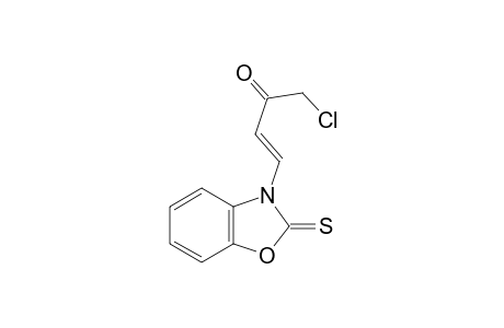 N-[.beta.-Chloroacetylvinyl)-benzoxazoline-2-thione