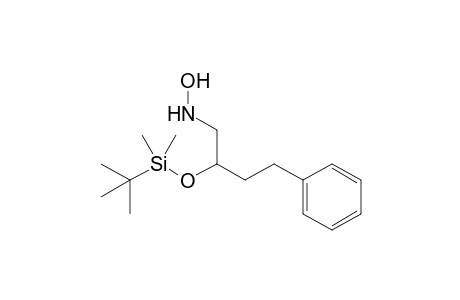 N-[2-(tert-Butyldimethylsilyloxy)-4-phenylbutyl]hydroxylamine