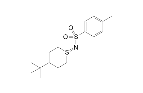 cis-4-tert-Butyl-1-(4-toluenesulfonylimino)thiane