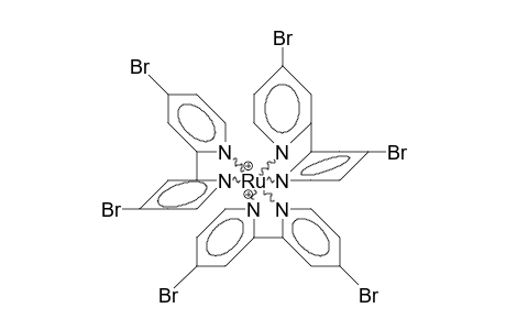 Tris(4,4'-dibromo-2,2'-bipyridyl)-ruthenium(ii) dication