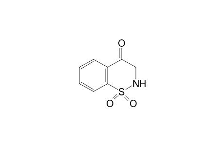 2,3-dihydro-4H-1,2-benzothiazin-4-one, 1,1-dioxide