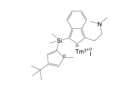 thulium(III) 1-((4-(tert-butyl)-2-methylcyclopenta-3,5-dien-2-ide-1-yl)dimethylsilyl)-3-(2-(dimethylamino)ethyl)-2H-inden-2-ide iodide