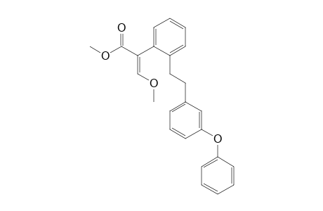 Benzeneacetic acid, alpha-(methoxymethylene)-2-[2-(3-phenoxyphenyl)ethyl]-, methyl ester