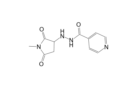 N'-(1-methyl-2,5-dioxo-3-pyrrolidinyl)isonicotinohydrazide